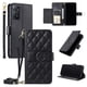 thumbnail image 5 of Funda tipo billetera FOXDOCK para Xiaomi Redmi Note 11 Pro 4G/5G – Tapa abatible con correa para mujer, 5 of 5