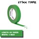 thumbnail image 2 of Cinta de pintor STIKK de 1 pulgada x 55 m, verde, para proyectos de pintura, 2 of 8