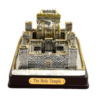 Bothyi - Adorno De Escritorio De La Estatua Del Templo Sagrado Para Centro De Mesa De Entrada De Estante