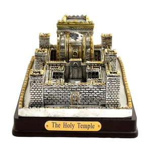 Bothyi - Adorno De Escritorio De La Estatua Del Templo Sagrado Para Centro De Mesa De Entrada De Estante