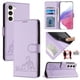 thumbnail image 1 of Funda tipo cartera FOXDOCK para Samsung Galaxy S23 con soporte, ranuras, RFID, diseño de gato, 1 of 5