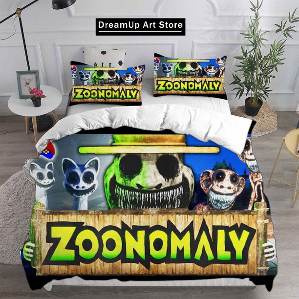 FashionZoonomaly Bedding Set Boys Girls Duvet Cover Pillowcase Bed Adult Bedroom