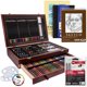 thumbnail image 1 of Kit de Arte U.S. Art Supply 162 Piezas – Caja de Madera, 1 of 7