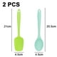 thumbnail image 2 of Juego de 2 mini utensilios de cocina de silicona con espátulas, 2 of 5