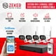 thumbnail image 2 of Kit Nvr Camaras Zeker Seguridad 1080p FHD + Disco Duro 500gb, 2 of 11