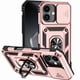 thumbnail image 1 of Funda Resistente Anillo Soporte iPhone 17 Privacidad Cámara Montaje Magnético Oro rosa, 1 of 6