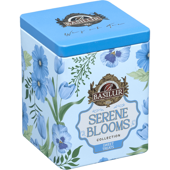 Te Verde con Frutillas y Rosas - Serene Blooms - 75 Gr - Basilur
