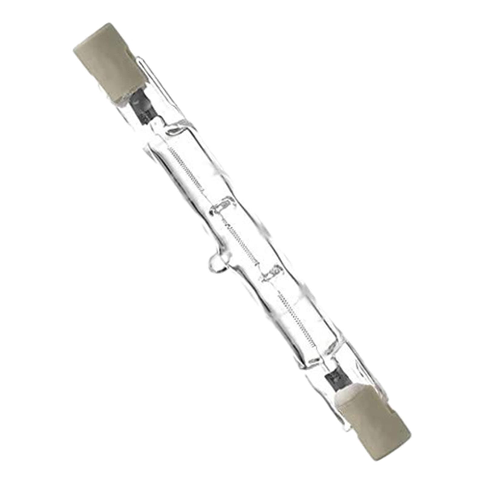 Magideal - Bombilla Halógena Lineal Blanca Cálida Con Larga Vida Útil, Ángulo De Haz Regulable De 360 Degree Para Colgantes De Escritorio, Farolas, Luces De Gabinete 200W