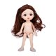 thumbnail image 4 of Smooth Hair Playset Articulaciones Flexibles Para Regalo De Cumpleaños, 4 of 5