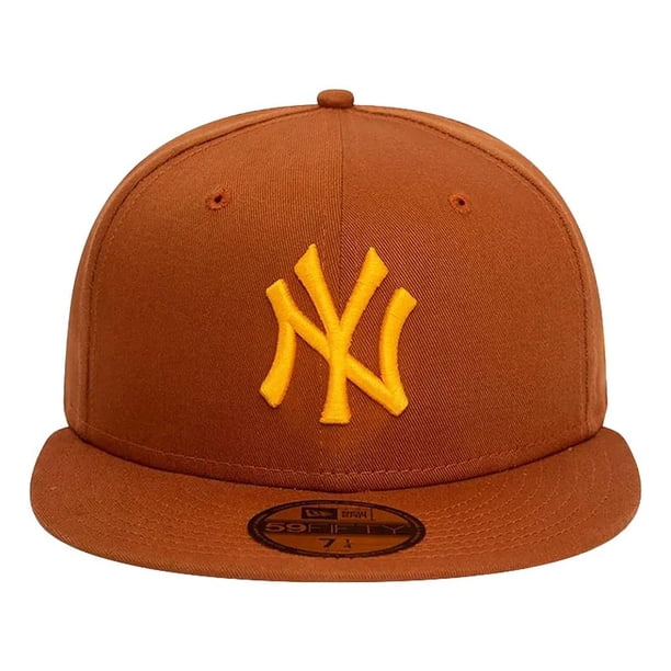 Jockey Gorra New Era 59Fifty New York Yankees League Essentials Coffee MLB