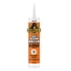 thumbnail image 1 of Sellador de silicona Gorilla multiusos, 300 ml, blanco (paquete de 1), 1 of 9