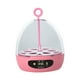 thumbnail image 1 of Mini Incubadora De 6 Huevos, Máquina Hatcher, Bandeja Volteadora De Huevos Con Luz Para Aves De Corral, USB Automático, Rosa, 1 of 5