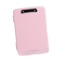 Magideal - Portapapeles Con Almacenamiento Y Portalápices, Organizador De Portapapeles Tamaño A4, Carpeta Portapapeles Multiusos Pp A Prueba De Polvo Para Médico Rosa