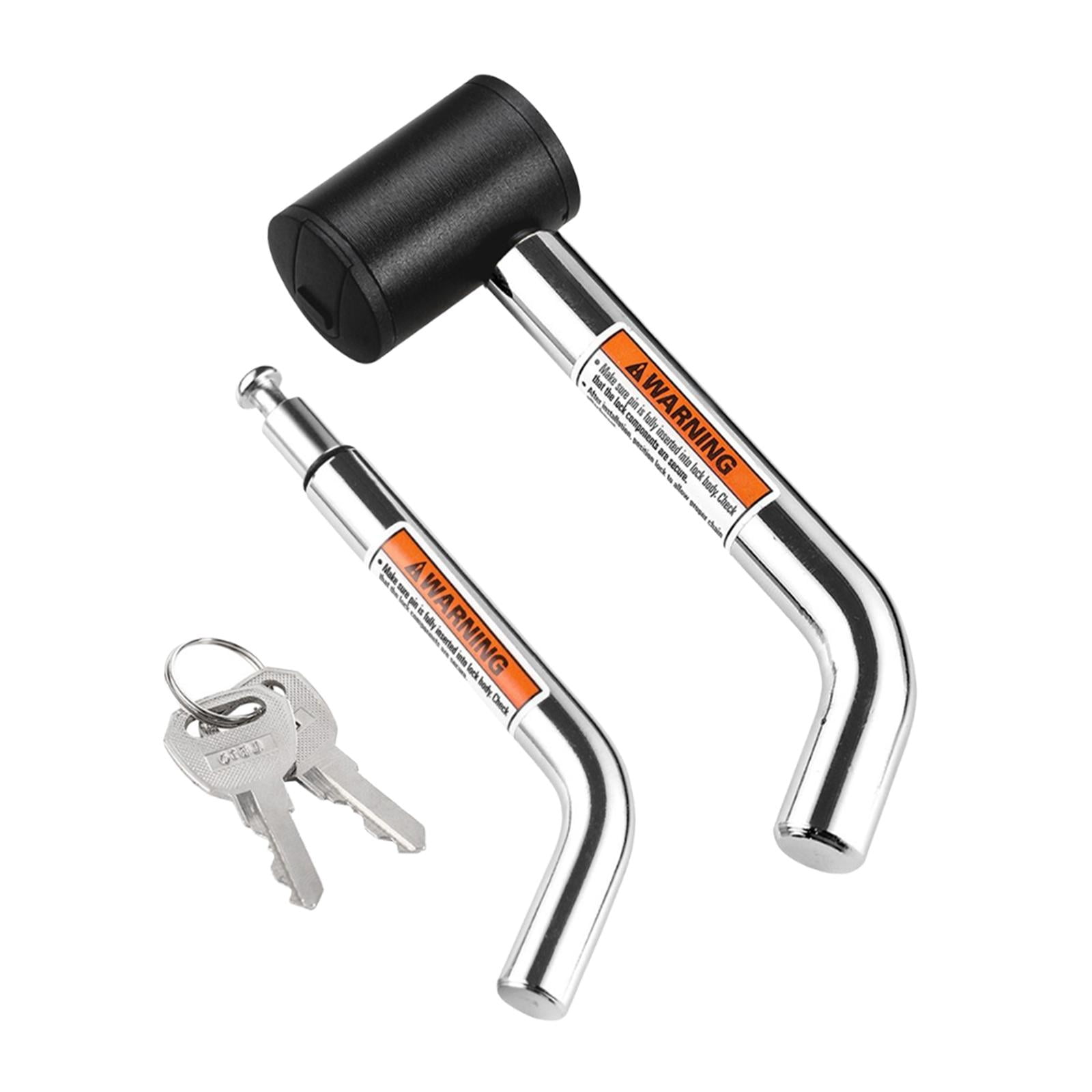 Magideal - Candado De Seguridad Para Enganche De Remolque, Pasadores De Bloqueo Metálicos Resistentes A La Intemperie Con Pasadores De 5/8" Y 1/2" Para