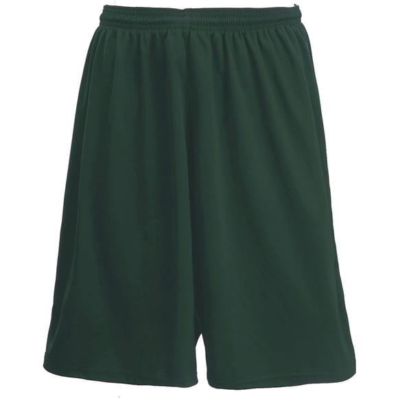 Pantalones cortos Martin Sports para adultos que absorben la humedad, color verde oscuro, 3X