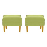 Bodevir - Set Pouf Sky 1C Felpa 01 Pistacho