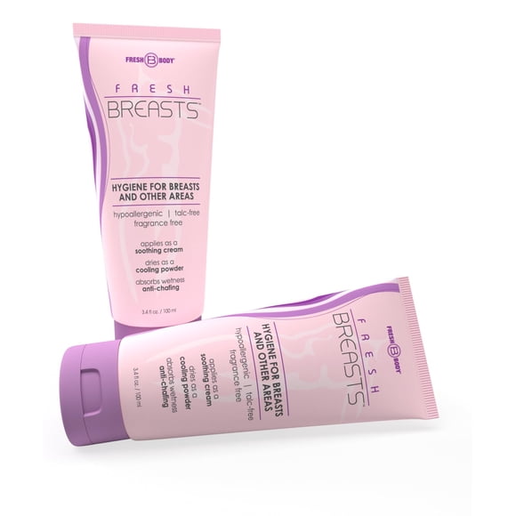 Crema desodorante antirrozaduras en polvo Fresh Breasts 100 ml