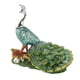 thumbnail image 2 of Adorno De Pavo Real, Estatuilla Artesanal, Regalo Para Estanterías, Dormitorio, Navidad, 2 of 5