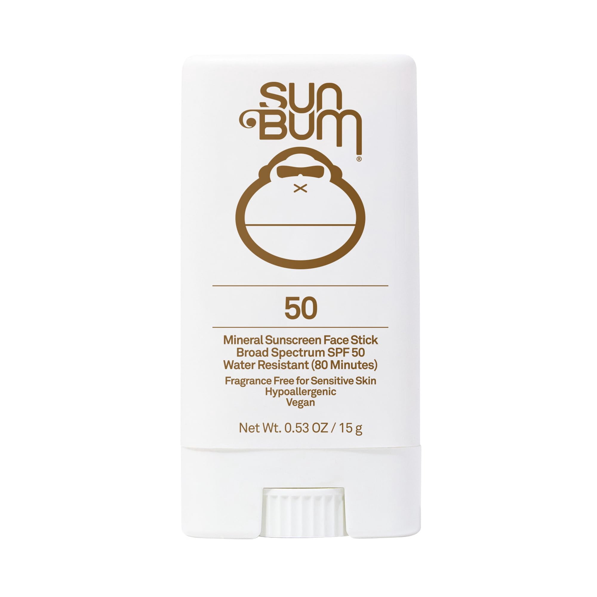 Protector Solar En Barra Facial Sun Bum Mineral Spf 50 13 Ml