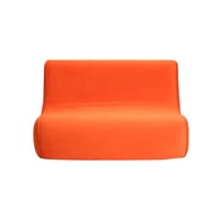 Bodevir - Sofa Komodo 2C Felpa Naranja