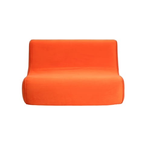 Bodevir - Sofa Komodo 2C Felpa Naranja