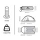 thumbnail image 4 of Carpa Naturehike Cloud Up para 2 personas, ultraligera de nylon, 4 of 9