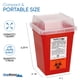 thumbnail image 2 of Contenedor para objetos punzantes Oakridge Products, 1 litro (paquete de 3), certificado por los CDC, 2 of 6