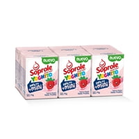 Yoghurt Batido Mini Frutilla Pack 6 Caja 450 G Soprole