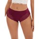 thumbnail image 1 of INSPIRE CHIC Ropa Interior de Mujer Regreso a Clases Encaje de Cintura Media Cómodos Calzoncillos, Disponibles en Talla Grande L Rojo Vino, 1 of 5