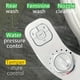 thumbnail image 2 of 1pc HiCheon Left Hand Bidet - Warm Water Sprayer for Toilet Attachment - Non-Electric - Dual Nozzle - Temperature Control, 2 of 4
