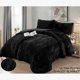 thumbnail image 2 of Cobertor Plumón Invierno Chiporro Peludo Cama 2 Plazas 230 X 250 CM - NEGRO., 2 of 3