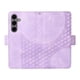 thumbnail image 3 of Carcasa FOXDOCK Samsung Galaxy S24 de cuero PU, diseño acolchado clásico, protección contra caídas y rayones, 3 of 5