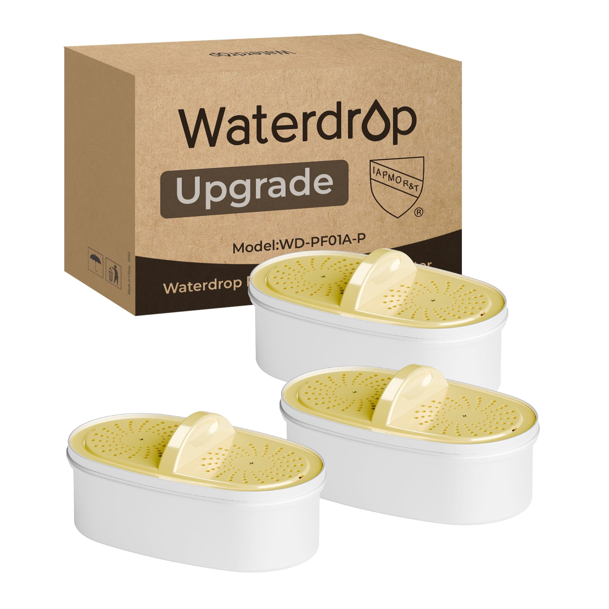[filtros De Repuesto] Waterdrop Upgrade Con Certificación Nsf 53, 42 Y 372 Para Jarras Y Dispensadores Waterdrop