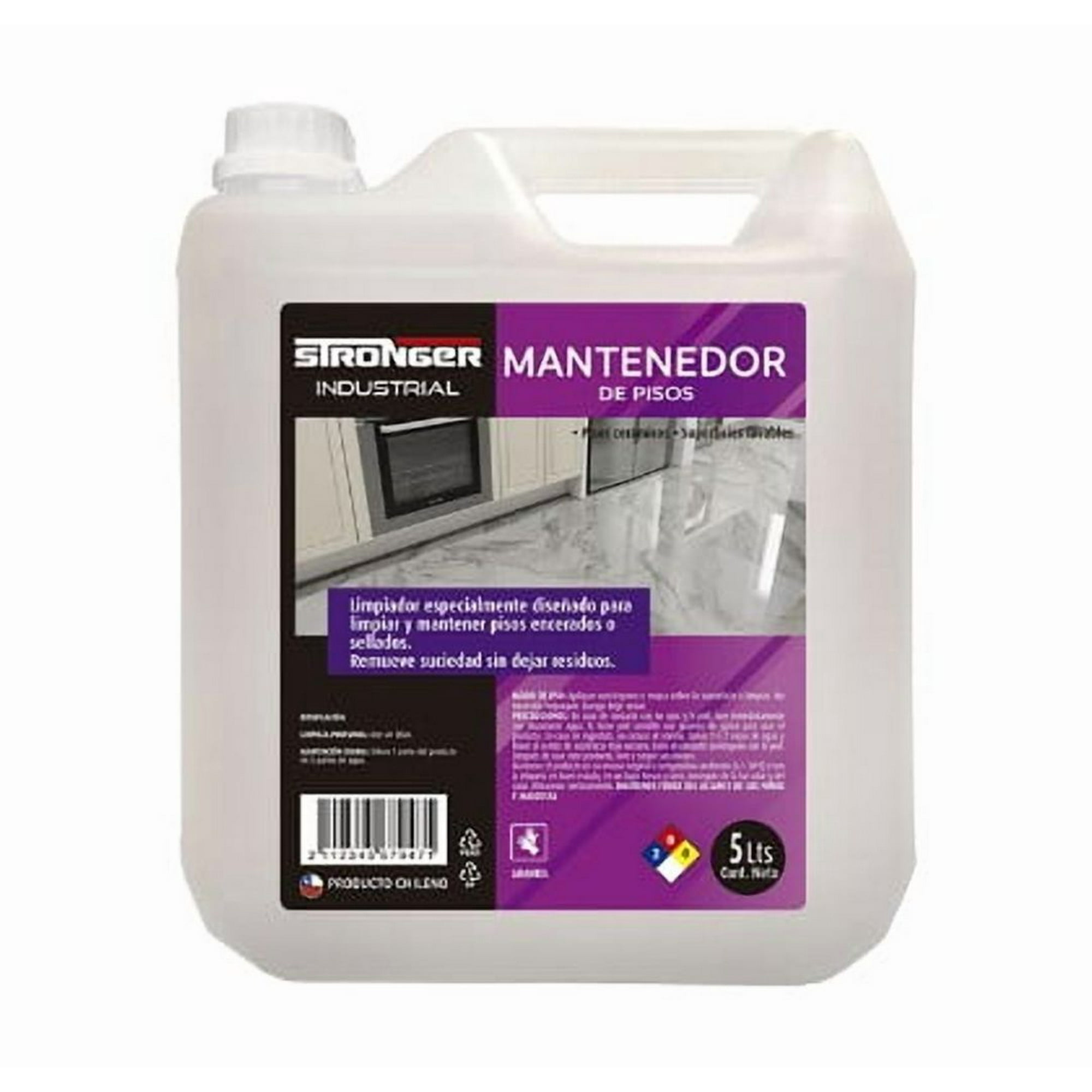 Mantenedor De Pisos Stronger 5 L