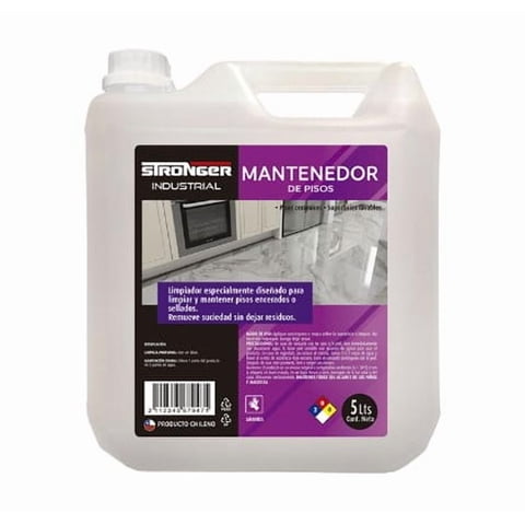 Mantenedor De Pisos Stronger 5 L