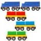 thumbnail image 1 of Set de trenes de carga intermodales ORBRIUM con 2 motores diésel, 1 of 3