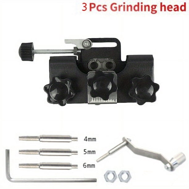 1pc Chainsaw Chain Sharpening Jig, Chainsaw Sharpener Kit, Suitable Chainsaw Grinder Tool For All Kinds Of Chain And Electric Saws