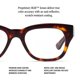thumbnail image 3 of Gafas de lectura CADDIS Miklos Tortuga +1,25 dioptrías, 3 of 7