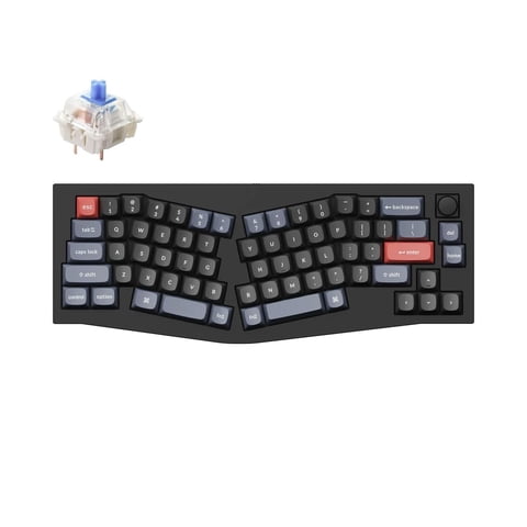 Teclado Mecánico Keychron Q8 Cableado Gateron G Pro Azul