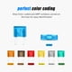 thumbnail image 5 of Kit de fusibles tipo lámina Nilight 120 uds 5A‑30A, 5 of 9