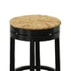 thumbnail image 3 of Taburete Carolina Classic Irving 24 con asiento giratorio, 3 of 4