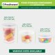 thumbnail image 3 of Recipientes de almacenamiento de alimentos Freshware, paquete de 60, 240, 480, 960 ml, 3 of 7