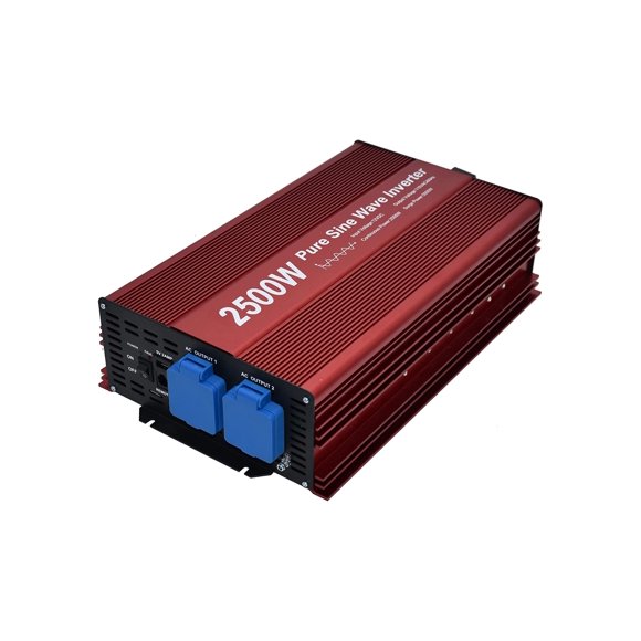 Inversor de Potencia Fit4Less 2500W 12V a 120V AC con USB