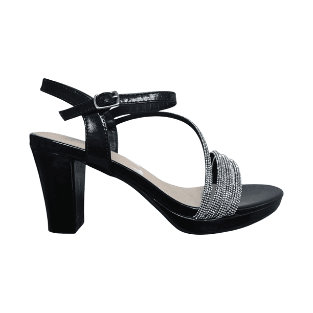 SANDALIAS DE FIESTA BONNY FRANCO MIDNGHT GLOW MUJER | 301-0232 - Talla 37 CL / 24.6 CM