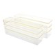 thumbnail image 1 of Organizador de Escritorio Martha Stewart 3 × 30 × 5 cm Pack de 6 Transparente/Dorado, 1 of 9