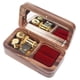 thumbnail image 4 of Caja de Música de Madera, Caja de Anillo de Compromiso, Almacenamiento, Regalos Del Día de San Valentín para Ella, Caja de Anillo Musical, Caja de Ani Marrón oscuro, 4 of 5