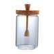 thumbnail image 1 of Tarro De Miel, Contenedor De Almacenamiento De Miel, Dispensador Para Oficina, Cocina, Fiesta De Bodas, 800 Ml, Gris, 1 of 3