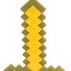 thumbnail image 2 of Accesorio de disfraz Disfraz Minecraft Gold Sword para niños, 2 of 4