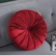 thumbnail image 1 of Cojin Velvet liso Rojo, 1 of 2