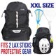 thumbnail image 3 of Mochila XXL para lacrosse Athletico con soportes para palos, 3 of 9